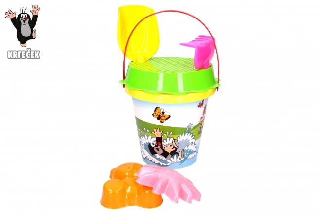 Zand setje Molletje 1,5 L geel