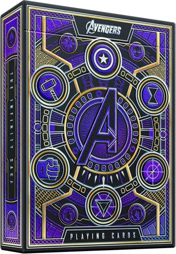 Cartes Avengers Infinity Saga – cartes à jouer premium inspirées du MCU