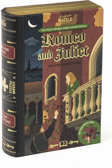 Dubbelzijdige puzzel Professor Puzzle Romeo en Julia