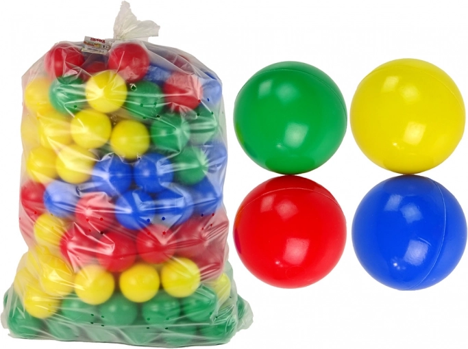 Ballons colorés pour piscines à balles sèches 200 pcs – Mélange de couleurs