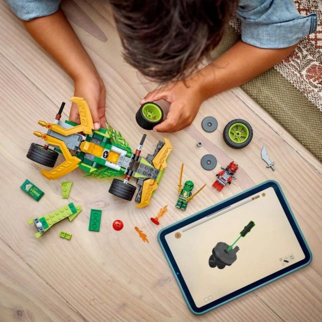 LEGO Ninjago racewagen van Lloyd met pull-back aandrijving