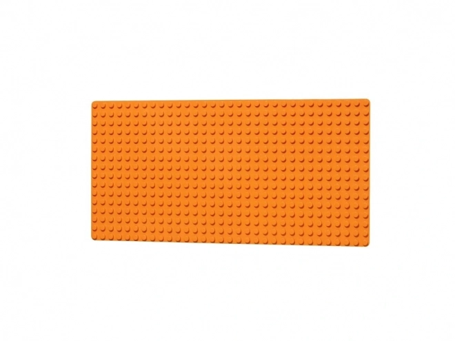Orange Bauplatte JUNIOR 16x32 Noppen
