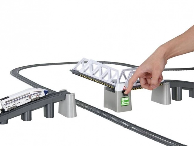 Elektrische moderne trein