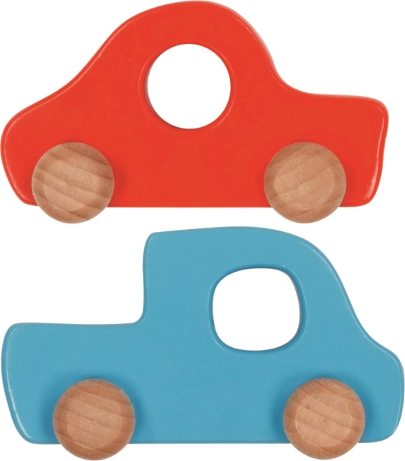 Inclusief houten autootjes