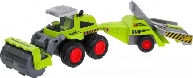 Children's Tractor with Soil Roller and Orchard Trailer 1:55