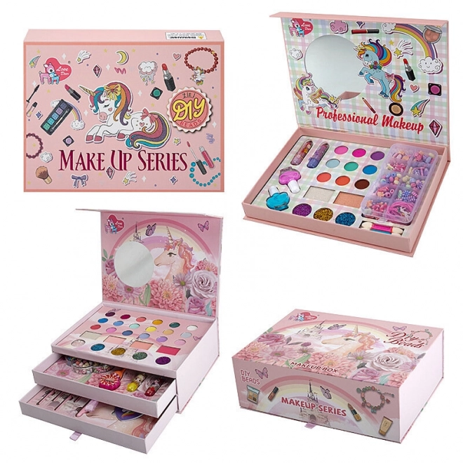 Make-up Nagelset 3-in-1 Sieradendoos Roze