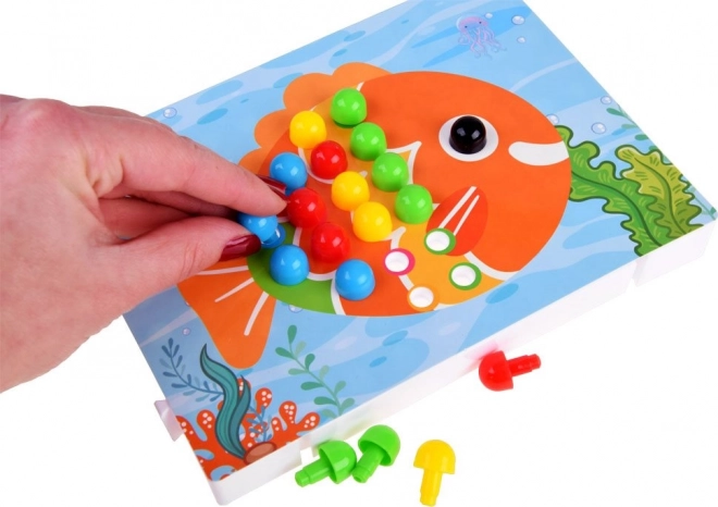 Educatieve puzzel kleurrijke mozaïek voor kinderen