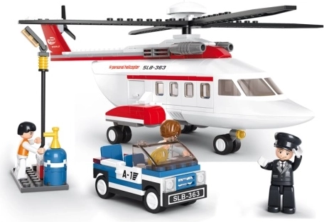 Sluban Aéroport – hélicoptère privé kit de construction