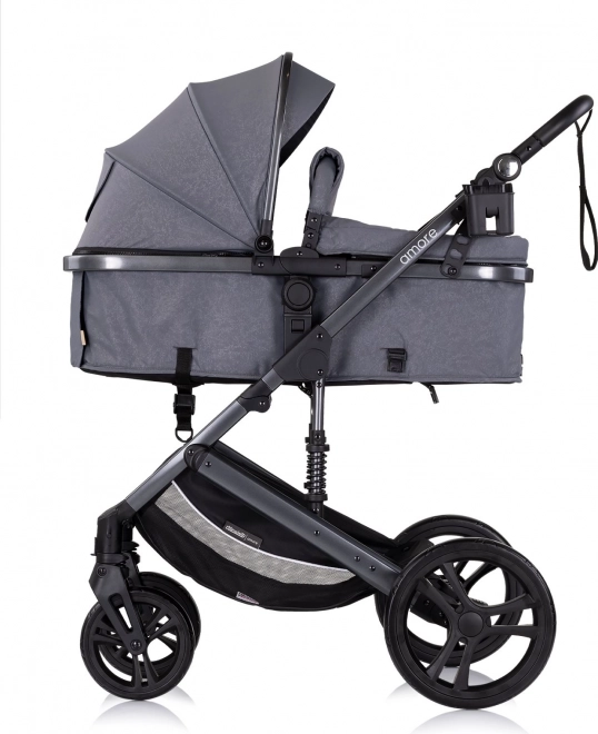 Combinatie kinderwagen Amore 2-in-1 Wolkengrijs