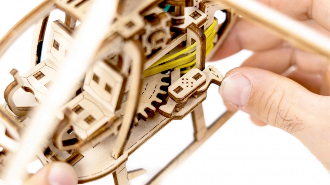 Houten 3D-puzzel helikopter