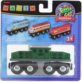 Houten locomotief SBB Krokodil MAXIM