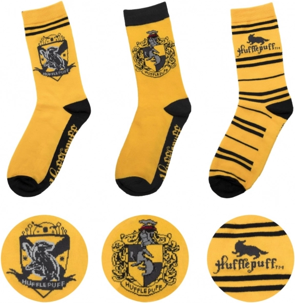 Harry Potter Hufflepuff Socks Set