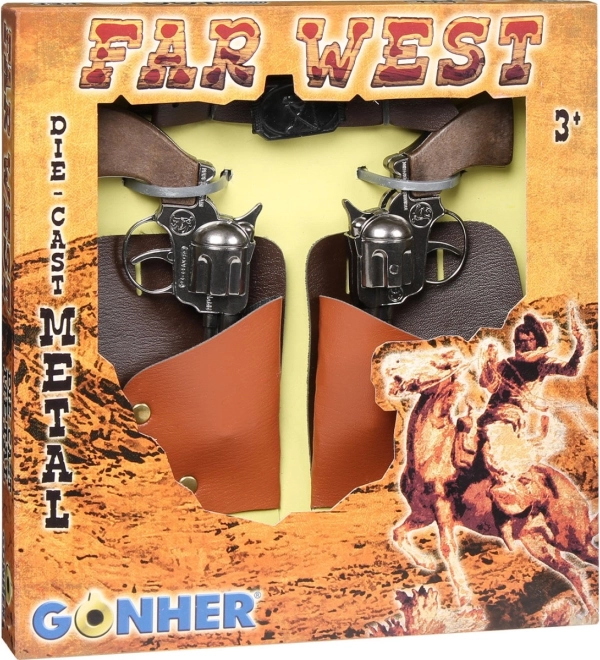 Ensemble de revolvers de cow-boy