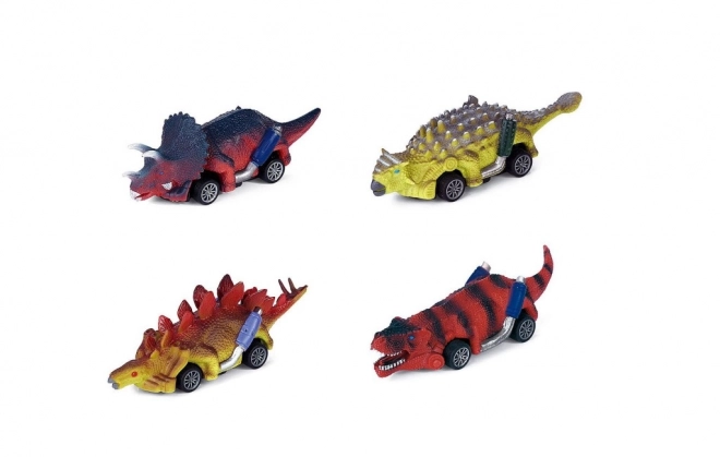 Dino-Auto mit Rückziehfunktion