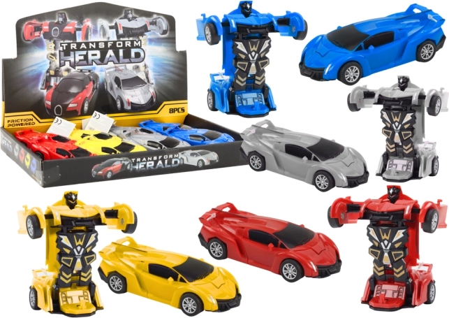 Auto Robot 2-en-1 Transformation Conduite sportive en voiture