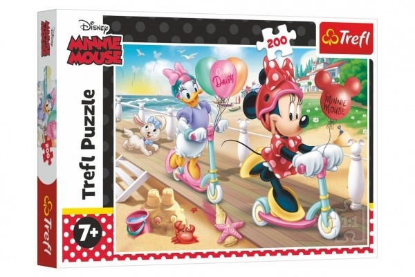 Puzzle 200 Teile Minnie am Strand Disney Minnie