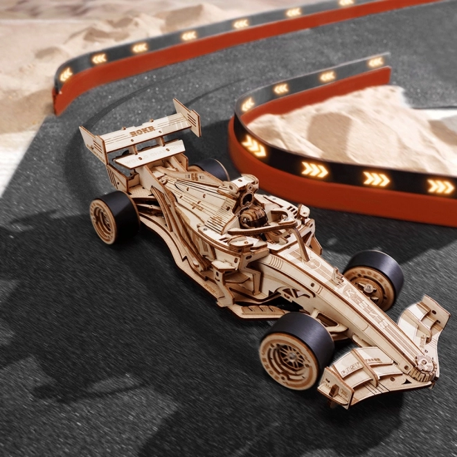RoboTime 3D houten puzzel Racewagen