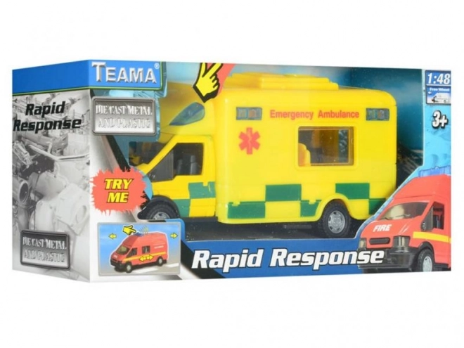 Metallauto Rapid 1:48 mit Sound