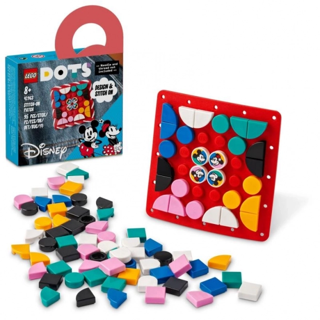 LEGO Dots 41963 Patch Mickey Mouse en Minnie Mouse