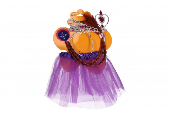 Set carnaval prinses paars