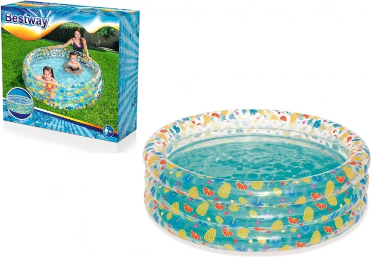 Opblaasbaar zwembad met fruitmotief 170 × 53 cm BESTWAY