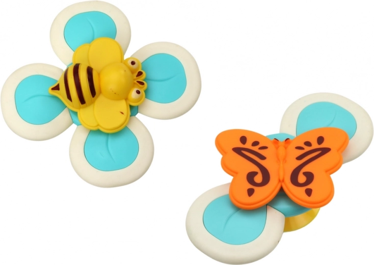 Suction-cup spinners for endless fun