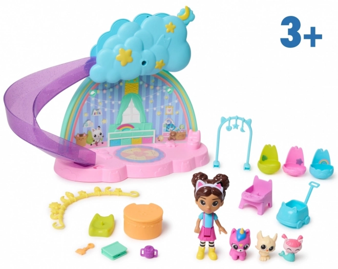 Gabby's Dollhouse Nursery Playset