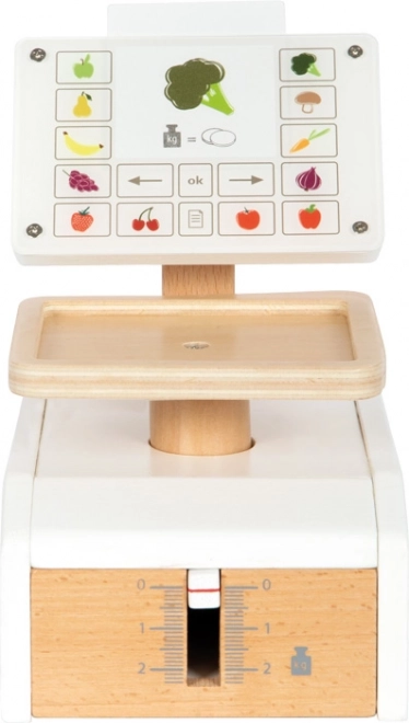 Durable construction and large weighing surface