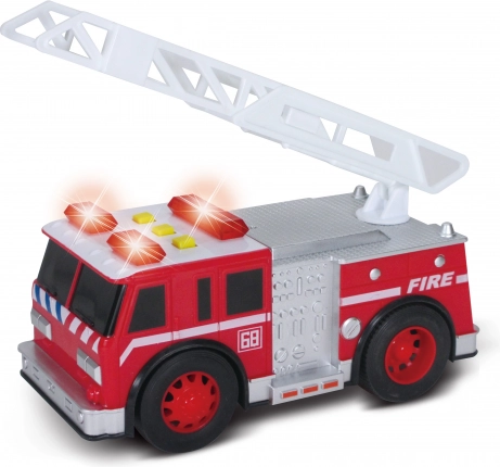 brandweerauto met licht- en geluidseffecten 18 cm