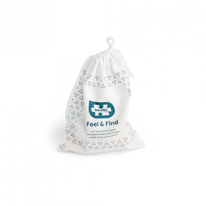Bigjigs Toys Hmatej en Vind Montessori spel