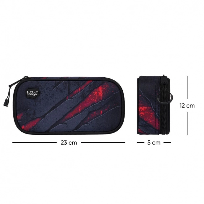 BAAGL ENSEMBLE 3 Core Láva: sac à dos, trousse, sac