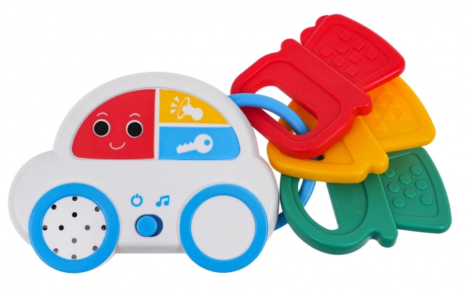 Interactieve auto met sleutels voor de allerkleinsten