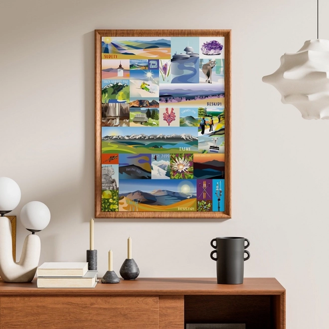 Puzzel Puzzlove Poolse Bergen 1000 stukjes
