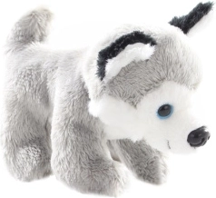 Plüsch-Husky 13 cm