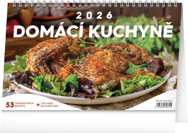 Bureaukalender Huiselijke Keuken 2026