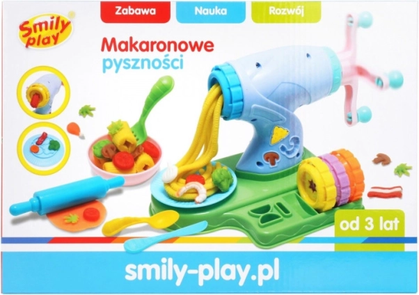 Colorful Game with Modeling Set for Pasta Making