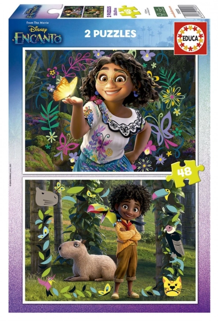 Puzzel Encanto 2x48 stukjes