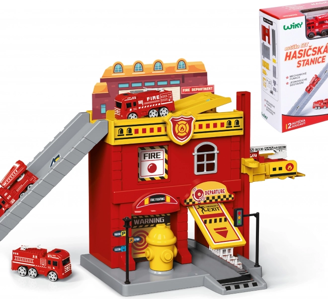 Caserne de pompiers 37x17,5x21 cm - emballage tchèque