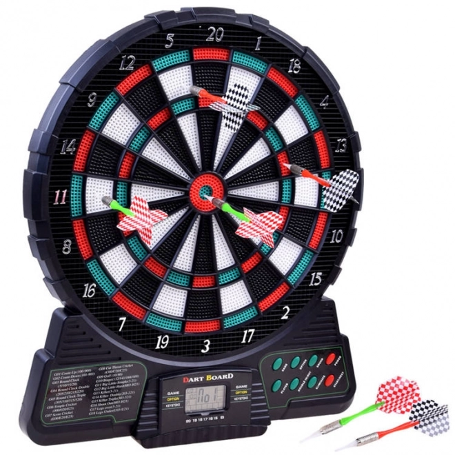 Elektronisch dartbord met 18 spellen