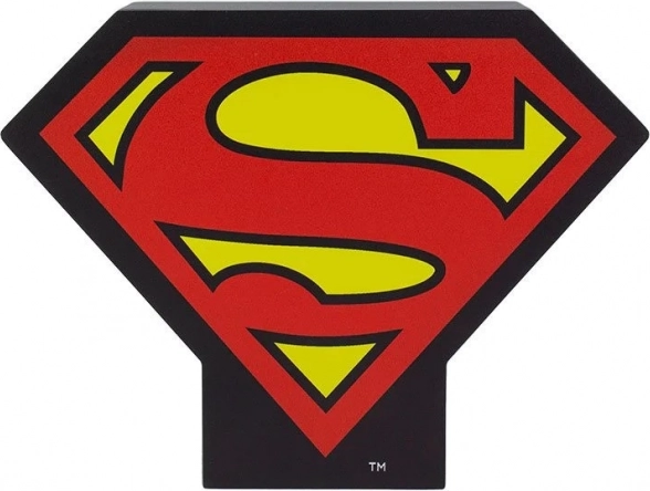 Lizenziertes LED-Licht SUPERMAN mit Batteriebetrieb