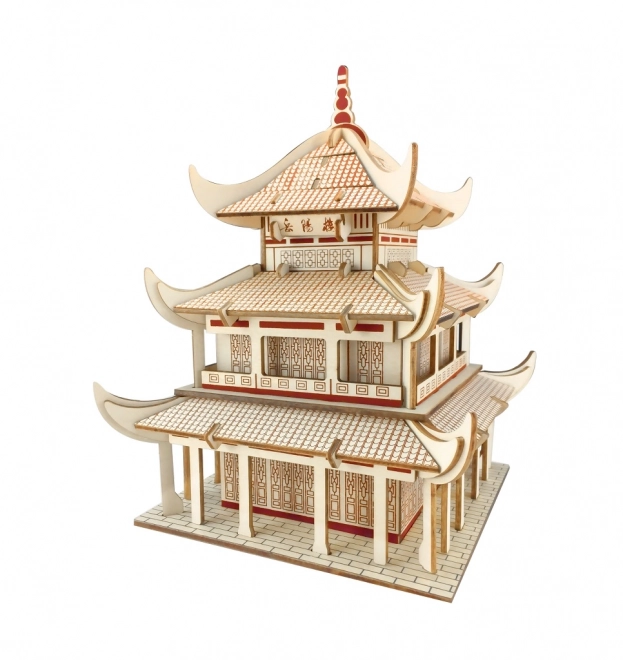 Houten 3D-puzzel Yueyang Toren