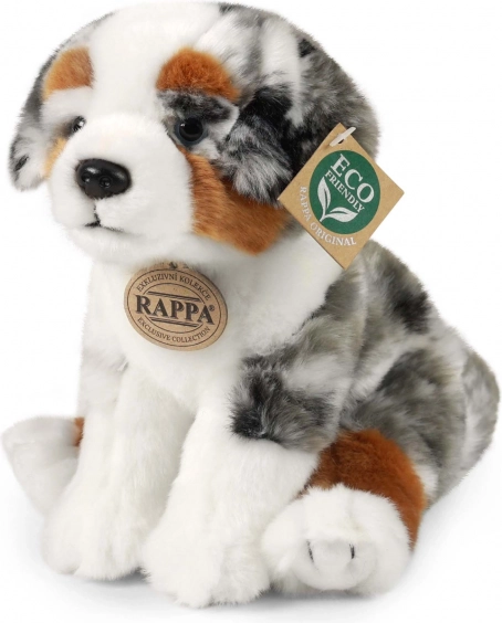 Plush Australian Shepherd Dog 23 cm eco-friendly