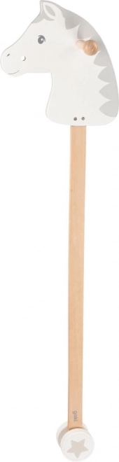 Holz-Steckenpferd Kleine Sternchen mit Rädern