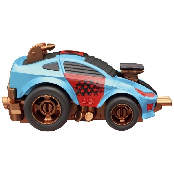Auto Boom City Racers plast mix soorten in plastic buis 21x6,5x6cm