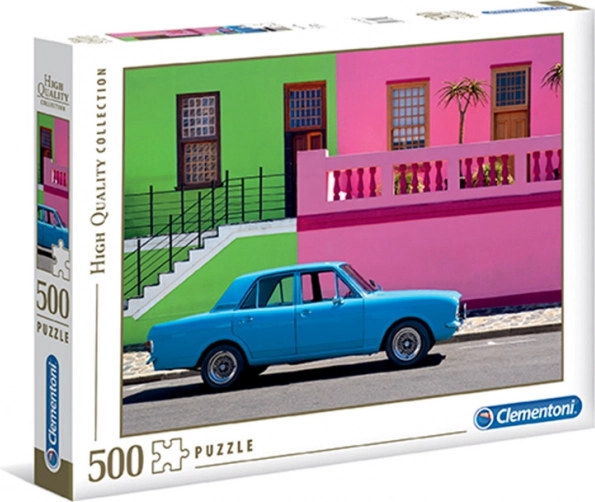 Puzzle 500 Teile Blaues Auto