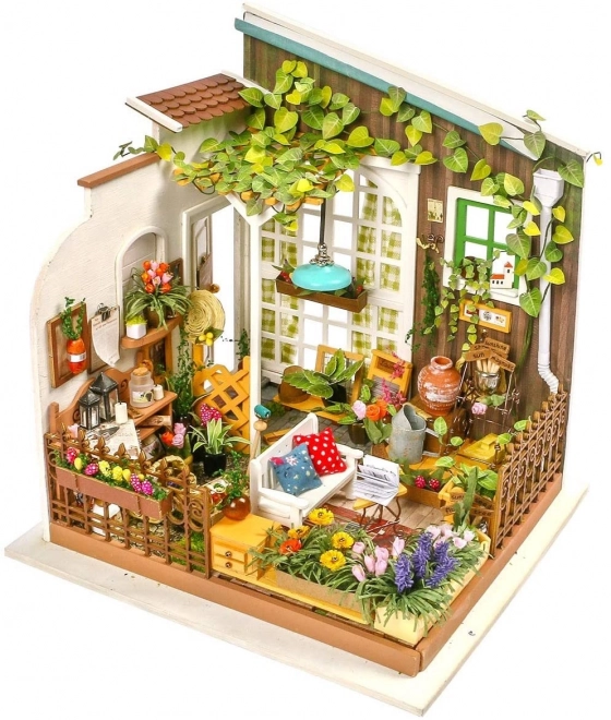 Millerova tuin - DIY miniatuurhuis