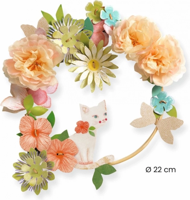 DJECO ensemble créatif Couronne de fleurs Dalia