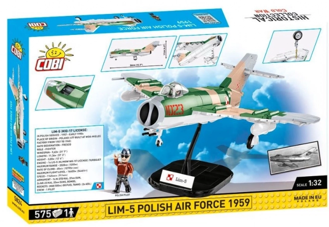 Bausteine Lim-5 Polnische Luftwaffe 1959