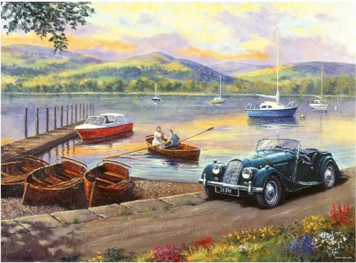 Puzzle Exploring the Beauty of Lakes 500 Pieces