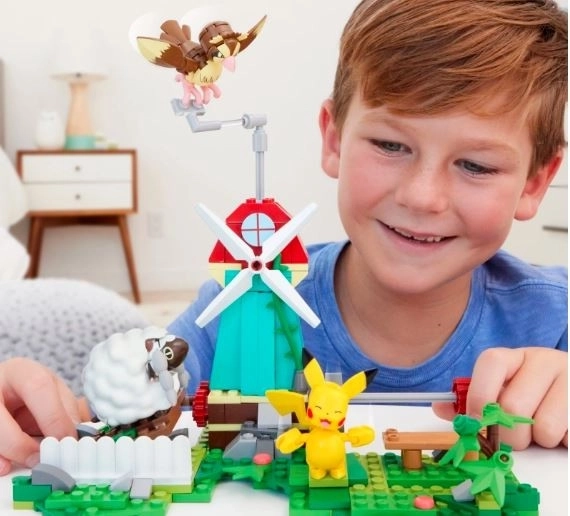 Bouwset Pokémon landelijke windmolen